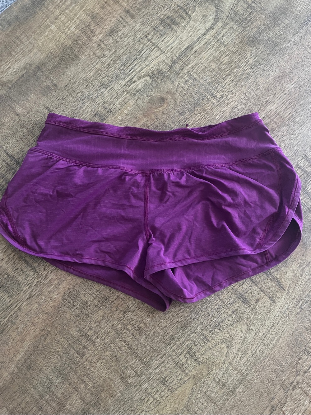 lululemon athletica Plum Purple Running Shorts